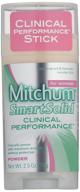 🌸 mitchum for women smart solid clinical performance powder: 2.5 ounce (1 pack) - long-lasting odor control and protection logo