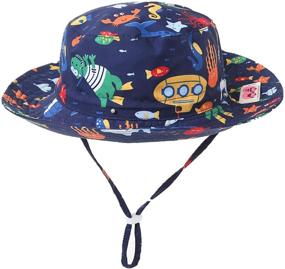 img 2 attached to Safari Breathable Bucket Boys' Accessories - Home Prefer Hats & Caps