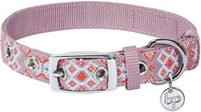 img 2 attached to Blueberry Pet Southwestern Modern Tribal Dog Collars with 3 Unique Patterns