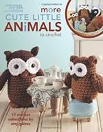🐾 crochet patterns for adorable little animals by leisure arts logo