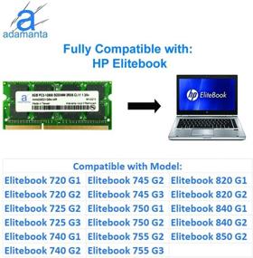 img 3 attached to Адаманта Совместимая Память Elitebook Pavilion PC3L 12800