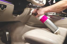 img 2 attached to 🚗 Koch-Chemie Fresh Up: Odor Eliminator for Vehicles - Removes Smoke and Animal Odors; Deodorizes and Refreshes with a Pleasant Fragrance; Safe for Textiles, Upholstery, Roof Liners, and More (1 liter)