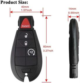 img 3 attached to BestRemotes Keyless Replacement GQ4 53T 2013 2018