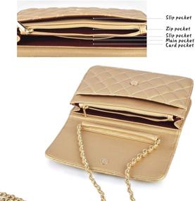 img 1 attached to 👜 Fashion Crossbody Ustyle: Elegant Women's Handbags & Wallets Set - Perfect for a Stylish Shoulder Carry!