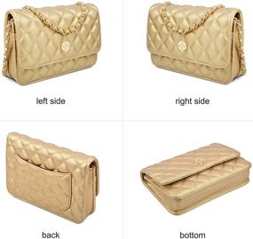 img 2 attached to 👜 Fashion Crossbody Ustyle: Elegant Women's Handbags & Wallets Set - Perfect for a Stylish Shoulder Carry!