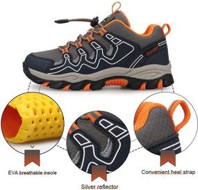 img 2 attached to Eggseed Sneakers Resistant Breathable FitnessLittle Boys' Shoes