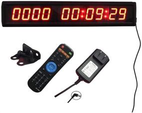 img 4 attached to 🕰️ Large LED Countdown Timer: 9999 Days Countdown with Ultrabright Characters - Perfect for Retirement, Wedding, Vacation, Christmas, New Baby, Classroom, Lab - Wall Mountable & Remote Controlled