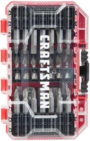 img 3 attached to CRAFTSMAN Drill Bit Set - Comprehensive 47 Piece (CMAF1247) Collection for Versatile Drilling