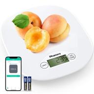 📱 phansra smart food scale: advanced bluetooth digital kitchen scale with nutritional calculator for keto, macros, calorie tracking, and weight loss - smartphone app enabled! logo