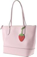 kate spade new york strawberry women's handbags & wallets logo