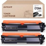 ziprint compatible toner cartridge hp 94a cf294a for hp laserjet 💥 pro m118dw mfp m148dw mfp m148fdw printer (black, 2-pack) - enhanced seo logo