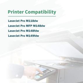 img 3 attached to ZIPRINT Compatible Toner Cartridge HP 94A CF294A for HP Laserjet 💥 Pro M118dw MFP M148dw MFP M148fdw Printer (Black, 2-Pack) - Enhanced SEO