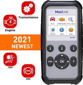 img 4 attached to 🔧 Autel ML629: Upgraded OBD2 Scanner with Full Functions - ABS, SRS, Engine, Transmission Diagnoses - Ideal for DIYers and Professionals