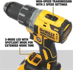 img 2 attached to 🔧 Dewalt DCD791D2 Compact Li-Ion Brushless Drill