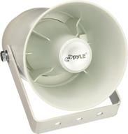 🔊 powerful 10-watt indoor outdoor pa horn speaker - pylehome phsp10ta, white logo