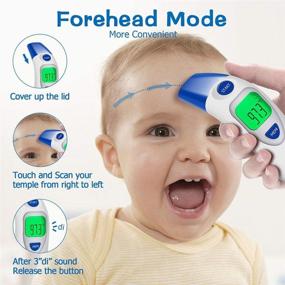 img 1 attached to Forehead Thermometer Accurate Readings Infrared