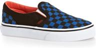 vans classic slip little black men's shoes in fashion sneakers logo