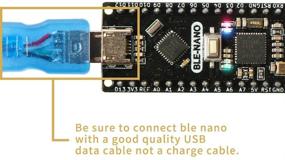 img 3 attached to 🔑 Keywishbot BLE Nano V3.0 - Плата с Micro USB и встроенным CC2540 BLE беспроводным модулем и ATmega328P 5V микроконтроллером - Совместима с Nano V3.0