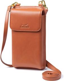 img 4 attached to Versatile Clasico Women's Crossbody Wallet & Phone Case: iPhone/Samsung/LG Magnet Cell Pouch & Handbag