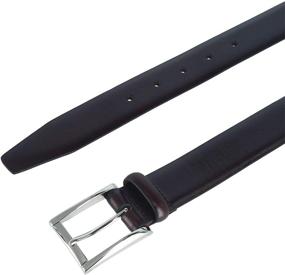 img 1 attached to Trafalgar Broderick Leather Dress Black Men's Accessories in Belts