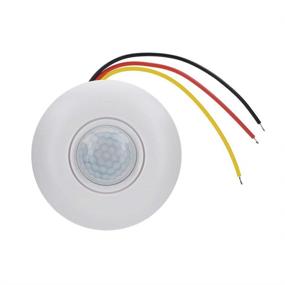 img 3 attached to 🔦 Enhanced 360° Motion Sensor Switch: PIR Motion Detector Switch with Time Delay for LED Ceiling Light & Photosensitive Control