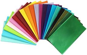 img 4 attached to IKesoce Coloured Wrapping Decorative Decoration Gift Wrapping Supplies