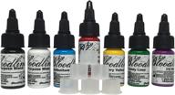 💉 get the best selling skin candy bloodline tattoo ink set with 7 vibrant colors and a bonus free bundle of 20 stable ink caps! logo