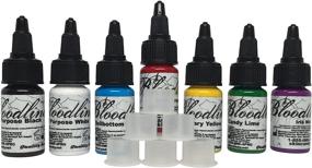 img 1 attached to 💉 Get the Best Selling Skin Candy Bloodline Tattoo Ink Set with 7 Vibrant Colors and a Bonus Free Bundle of 20 Stable Ink Caps!