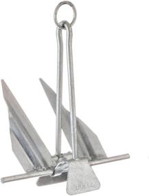 img 4 attached to 🔍 Seachoice Utility Anchor: Slip Ring Shank in Hot-Dipped Galvanized Steel or PVC Coated – Find the Perfect Size