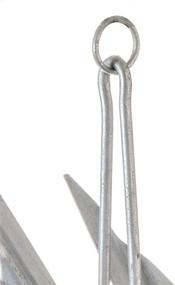 img 3 attached to 🔍 Seachoice Utility Anchor: Slip Ring Shank in Hot-Dipped Galvanized Steel or PVC Coated – Find the Perfect Size