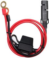 🔌 sparking 2ft sae to ring terminal harness with quick connect/disconnect - 10a fuse, 2ft length logo