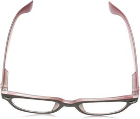 img 1 attached to 👓 Peepers Bellissima Rectangular Reading Glasses, Gray/Red, 1.5" Power – Enhanced for SEO