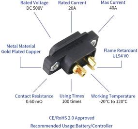 img 3 attached to Разъем Amass XT60EW M Mountable Aircraft