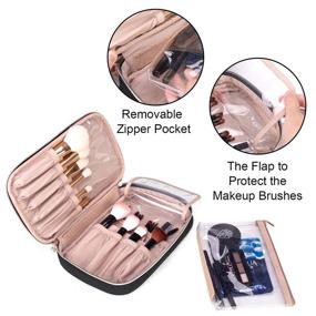img 3 attached to 🧳 EasyTravel: Compact and Convenient Cosmetic Essentials for On-the-Go Routine