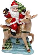 🎅 5.5-inch cosmos gifts santa reindeer salt and pepper set logo