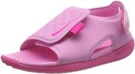 👟 nike little/big kids' sunray adjust 5 sandal - comfortable and adjustable summer footwear logo