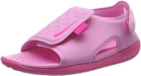 img 4 attached to 👟 Nike Little/Big Kids' Sunray Adjust 5 Sandal - Comfortable and Adjustable Summer Footwear