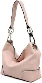 img 2 attached to 👜 Classic Handbag - Fashion Hooked Single Strap Hobo Bucket Bag Purse for Women's Satchel