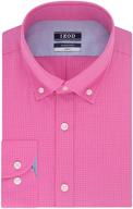 izod shirts stretch gingham bright men's clothing logo