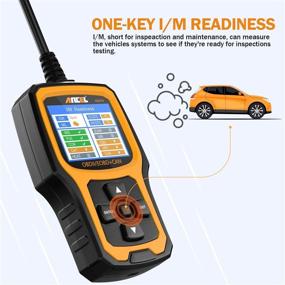 img 1 attached to 🚘 ANCEL AD410 Enhanced OBD II Vehicle Code Reader: Powerful OBD2 Scanner for Auto Check Engine Light, Emission Analysis, and More