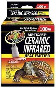 img 1 attached to 🔥 Repticare 100W Infrared Ceramic Heat Emitter