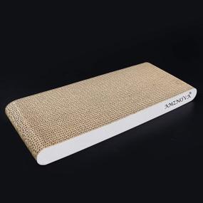 img 1 attached to 🐱 AMZNOVA Cat Scratcher: Durable Recyclable Scratching Pad with Catnip, Colors Series - Available in 7 Colors & 2 Sizes