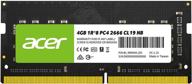 ноутбук acer 2666 мгц so dimm компьютер логотип