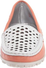 img 3 attached to MARC JOSEPH NEW YORK Women's Luxury Golf Shoe: Exquisite Brazilian Leather with Verporated Vamp