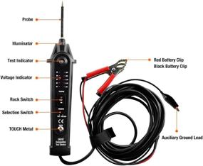 img 3 attached to 🚗 allsun Automotive Electrical Circuit Tester Power Probe: A Comprehensive Diagnostic Tool for Auto Electrical System Diagnosis