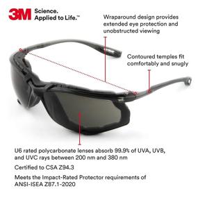 img 3 attached to 👓 3M Removable Anti-Fog Control Glasses - Occupational Health & Safety Products