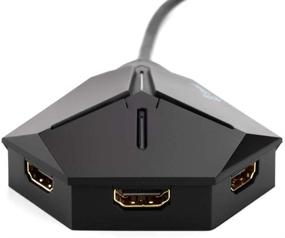 img 3 attached to 🔀 HDMI Pigtail Switch: Streamline Your Connections with 60Hz Auto Switching