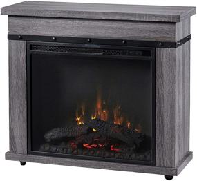 img 3 attached to 🔥 DIMPLEX Morgan Mantel with 23-inch Electric Fireplace, Model C3P23LJ-2085CO, 120V, 1500W, 12.5 Amps, Charcoal Oak