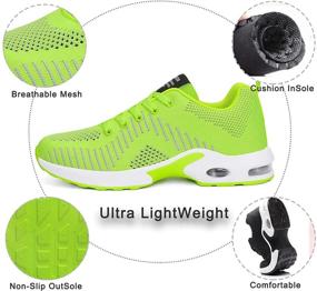 img 3 attached to FLARUT Lightweight Fashion Sport Sneakers: Stylish Athletics for Women's Footwear