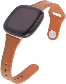 img 4 attached to Mtozon Leather Compatible Replacement Wristband Wellness & Relaxation